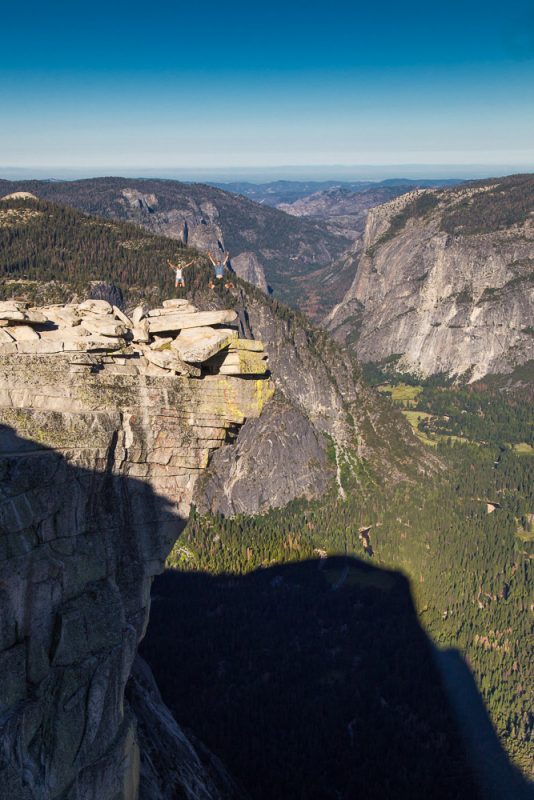 2bfree, Half Dome, Julia Kaufmann, Kalifornien, Mark Wistuba, National Park, Nationalpark, Sprung, USA, Yosemite
