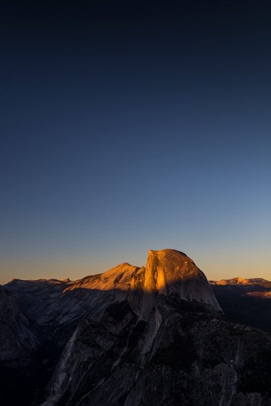 2bfree, Abendstimmung, Half Dome, Kalifornien, National Park, Nationalpark, Sonnenuntergang, USA, Yosemite