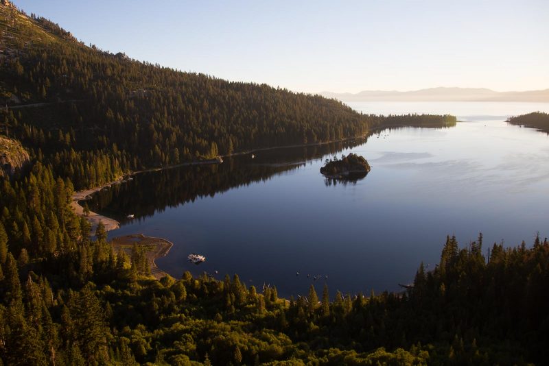 Blick über Emerald Bay