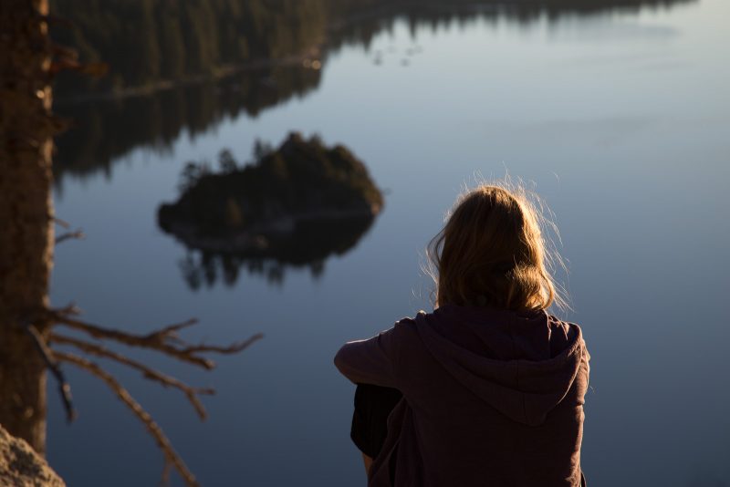 Blick auf Fannette Island