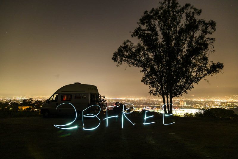 Auf den Hollywood Hills